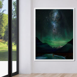 Odin Viking Funeral Boat - Kit Burden - NicheCanvas