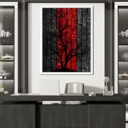 Silhouette Tree - Johanjjf - NicheCanvas