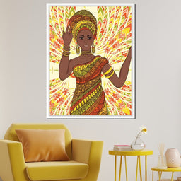 Beautiful Dancing Woman - NicheCanvas