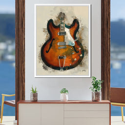 John Lennon's Guitar - Abraham Szomor - NicheCanvas