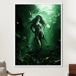 Huntress Siren - Milos Karanovic - NicheCanvas