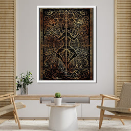 Zodiac sign Gemini - NicheCanvas