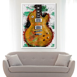 Gary Moore's & Peter Green's Guitar - Abraham Szomor - NicheCanvas