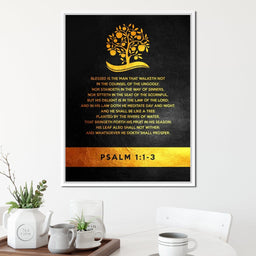 Psalm 1:1-3 - ABConcepts - NicheCanvas