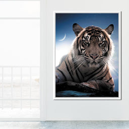 Tiger Moon - Zenzdesign - NicheCanvas