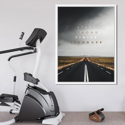 Start Strong Finish Stronger - ABConcepts - NicheCanvas