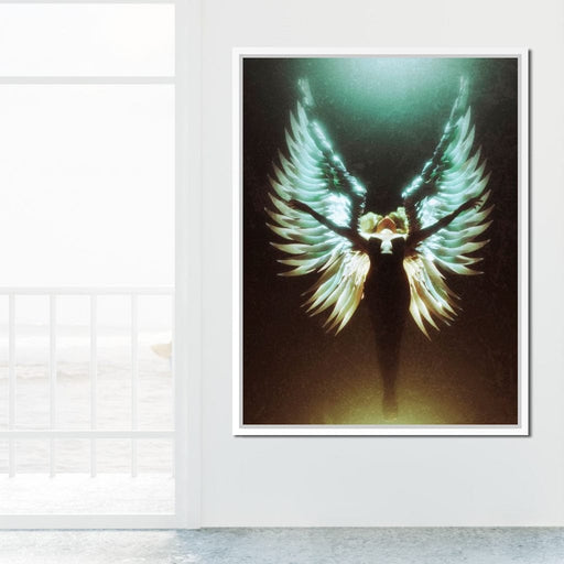 Angel Wings Ascending - G'n Art Canvas Print