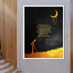 Psalm 8:1-4 - ABConcepts - NicheCanvas