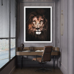 Lion 2 - Milos Karanovic - NicheCanvas