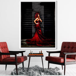 Red Passion - Johanjjf - NicheCanvas