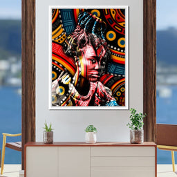 Colorful Portrait - Manuel Alejandro - NicheCanvas