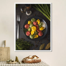 Plate of Pasta - NicheCanvas