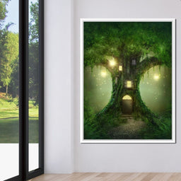 Magical Tree House - NicheCanvas