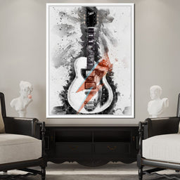 David Bowie's Guitar - Abraham Szomor - NicheCanvas