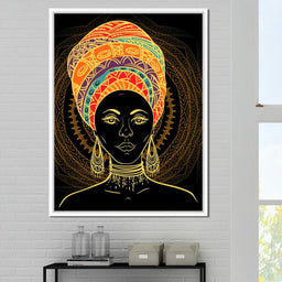 Colorful Turban - NicheCanvas