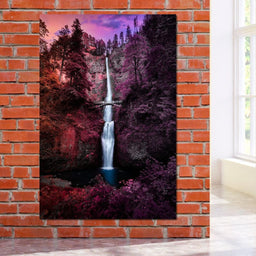 Colorful Falls - Lucas Moore - NicheCanvas