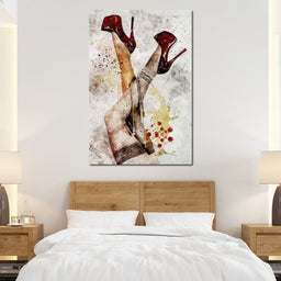 Heels and Pearls - Vizahn Burger - NicheCanvas