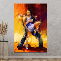 Rumba Dancers - NicheCanvas