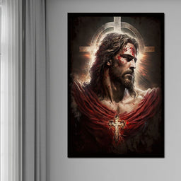 Floral Cross 08 - Neal Hackett - NicheCanvas