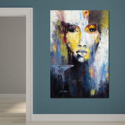 Martini Portrait - NicheCanvas