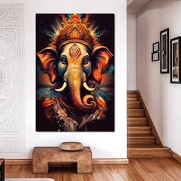 Ganesha's Blessing - NicheCanvas