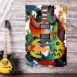 Eric Clapton's Solid Guitar - Abraham Szomor - NicheCanvas