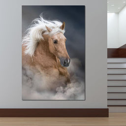 Palomino Horse - NicheCanvas
