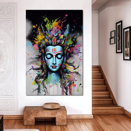 Heavenly Shiva - NicheCanvas