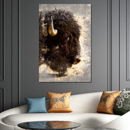 American Bison - NicheCanvas