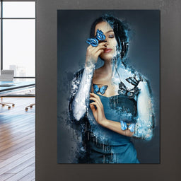 Butterfly Angel - Johanjjf - NicheCanvas