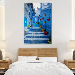 Chefchaouen - Blue village in Morocco - NicheCanvas