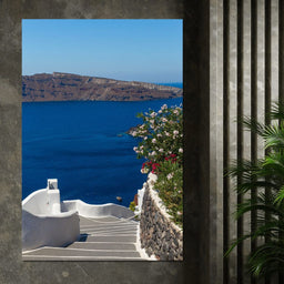 Santorini - Alexandre Venancio - NicheCanvas