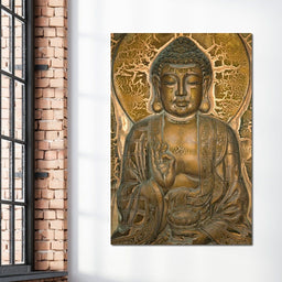 Buddhist Mural - NicheCanvas