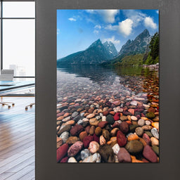 Colored Pebbles - Lucas Moore - NicheCanvas