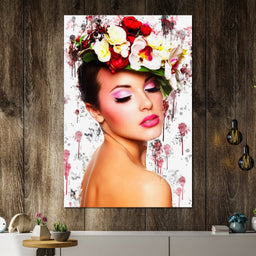 Flower Devine MixArt - Johanjjf - NicheCanvas