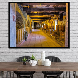 Inside the Old Barn - NicheCanvas