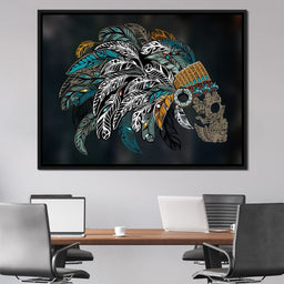 Ornamental Skull - NicheCanvas