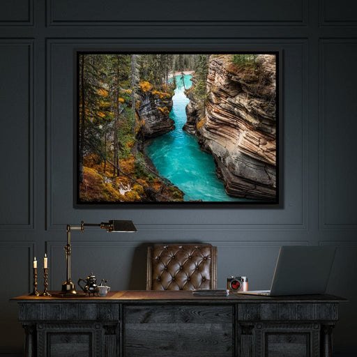 Athabasca Falls Canvas Print