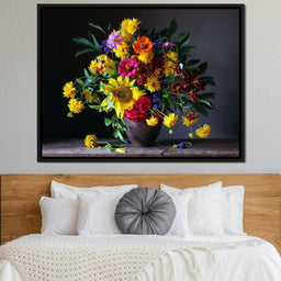 Sunflower Bouquet - NicheCanvas