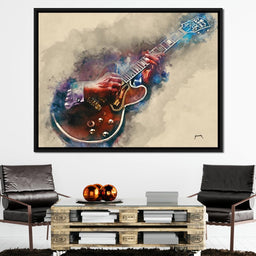 BB King's Guitar - Abraham Szomor - NicheCanvas