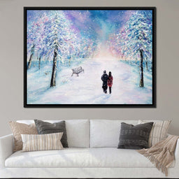 Winter Walk - NicheCanvas
