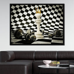 Chessboard King - NicheCanvas
