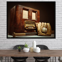 Vintage Baseball - NicheCanvas