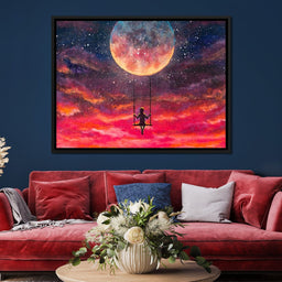 Moon Swing - NicheCanvas