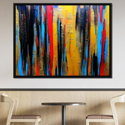 Colorful Contemporary Art 073 - Johanjjf - NicheCanvas