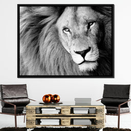 Lion Portrait - NicheCanvas