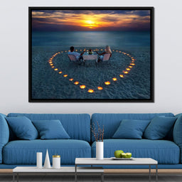 Valentine's Day Dinner - NicheCanvas