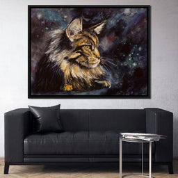 Night Cat - NicheCanvas