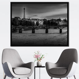Paris in Black & White 7 - Alexandre Venancio - NicheCanvas