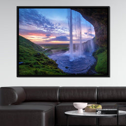 Seljalandsfoss Waterfall - NicheCanvas